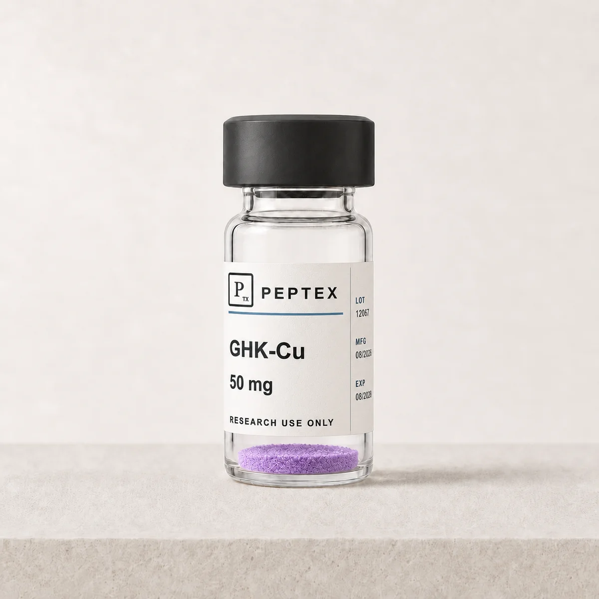 GHK-Cu 50 mg – frontale productfoto