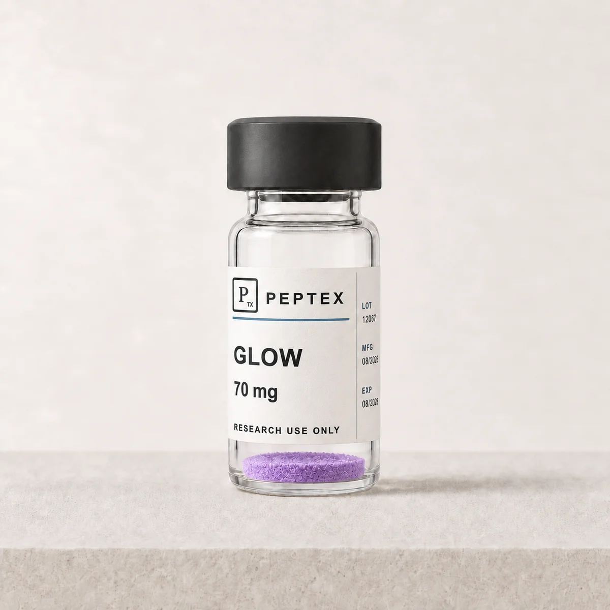 Glow70 70 mg – frontale productfoto